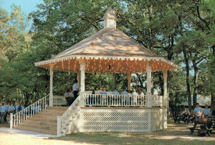 Blue Lake Fine Arts Camp - Old Postcard View (newer photo)